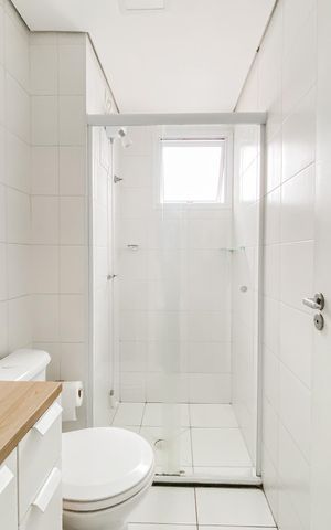 Apartamento à venda com 47m², 2 quartos e 1 vaga Apartamento à venda com 47m², 2 quartos e 1 vagaBanheiro