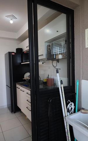 Apartamento à venda com 45m², 2 quartos e 1 vagaCozinha e Área de Serviço