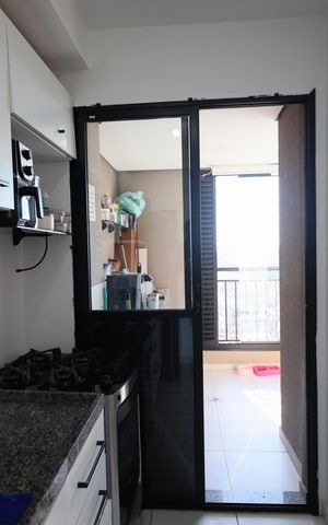Apartamento à venda com 45m², 2 quartos e 1 vagaCozinha e Área de Serviço