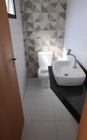 Apartamento à venda com 77m², 2 quartos e 1 vagaBanheiro de serviço