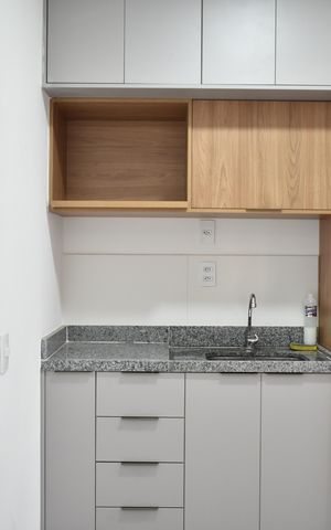 Apartamento à venda com 27m², 1 quarto e sem vagaSala/Cozinha