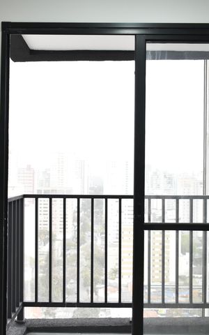 Apartamento à venda com 27m², 1 quarto e sem vagaSacada