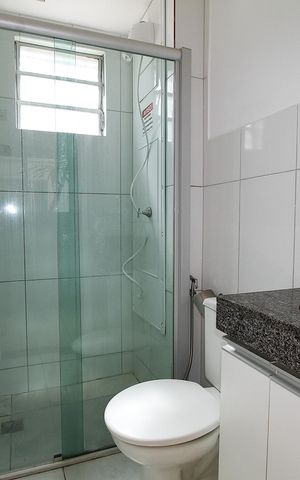 Apartamento à venda com 48m², 2 quartos e 1 vagaBanheiro Social