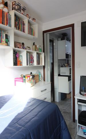 Apartamento à venda com 48m², 2 quartos e 1 vagaQuarto 2
