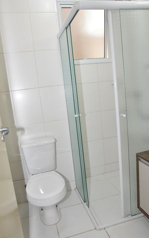 Apartamento para alugar com 65m², 2 quartos e 1 vaga Apartamento para alugar com 65m², 2 quartos e 1 vagaBanheiro Social