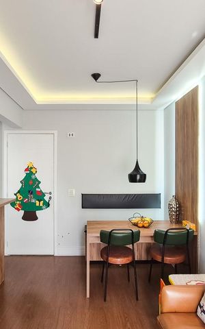 Apartamento à venda com 54m², 2 quartos e 1 vaga Apartamento à venda com 54m², 2 quartos e 1 vagaSala