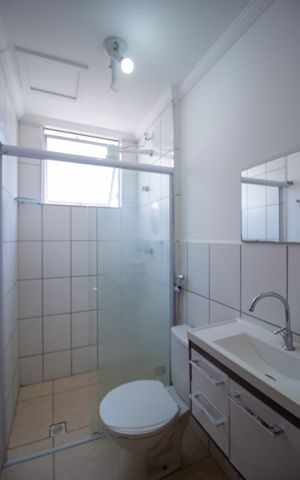 Apartamento para alugar com 60m², 2 quartos e 1 vaga Apartamento para alugar com 60m², 2 quartos e 1 vagaBanheiro