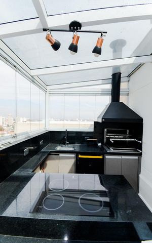 Apartamento para alugar com 128m², 3 quartos e 2 vagasVaranda gourmet