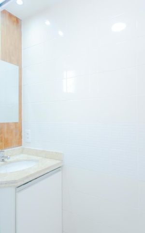 Apartamento para alugar com 128m², 3 quartos e 2 vagasBanheiro do Quarto 2