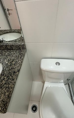 Apartamento para alugar com 69m², 2 quartos e 1 vaga Apartamento para alugar com 69m², 2 quartos e 1 vagaBanheiro Social
