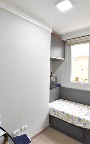 Apartamento à venda com 80m², 3 quartos e 1 vagaQuarto 3