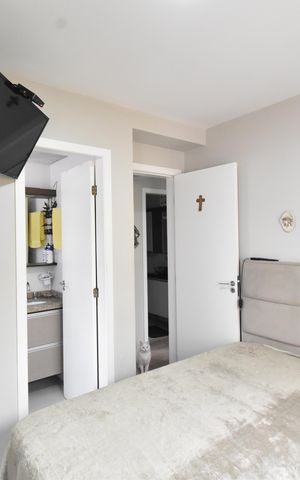 Apartamento à venda com 80m², 3 quartos e 1 vagaSuíte