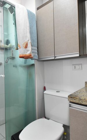 Apartamento à venda com 80m², 3 quartos e 1 vagaBanheiro da Suíte