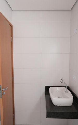 Apartamento à venda com 97m², 2 quartos e 2 vagasBanheiro Social