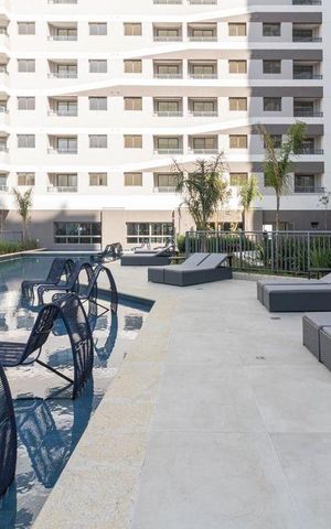 Apartamento para alugar com 27m², 1 quarto e sem vaga Apartamento para alugar com 27m², 1 quarto e sem vagaÁrea comum - Piscina