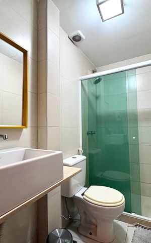 Casa de condomínio à venda com 282m², 4 quartos e 3 vagasBanheiro da Suíte 1