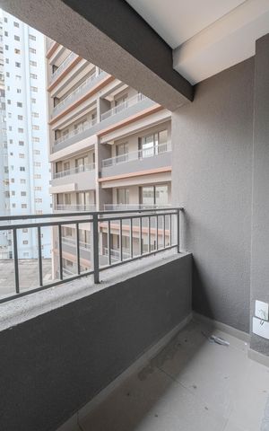 Studio à venda com 24m², 1 quarto e sem vaga Studio à venda com 24m², 1 quarto e sem vagaSacada