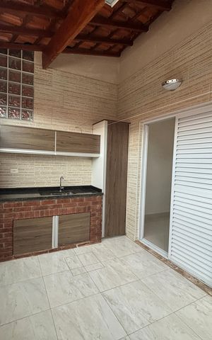 Casa de condomínio para alugar com 100m², 3 quartos e 2 vagasÁrea gourmet