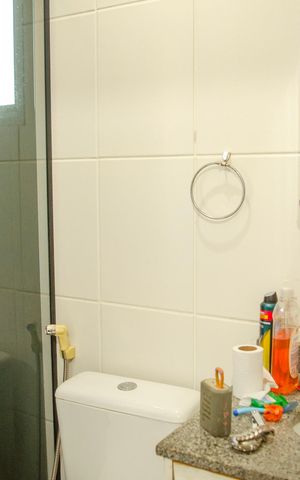 Casa de condomínio à venda com 78m², 3 quartos e 2 vagas Casa de condomínio à venda com 78m², 3 quartos e 2 vagasBanheiro da Suíte 1