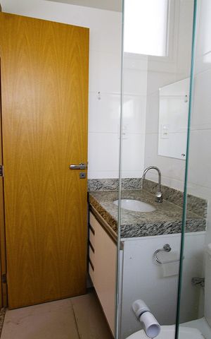 Apartamento para alugar com 111m², 3 quartos e 2 vagasBanheiro da Suíte