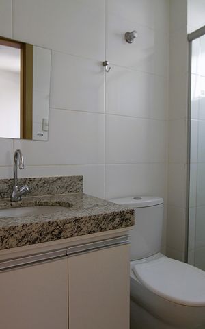 Apartamento para alugar com 111m², 3 quartos e 2 vagasBanheiro da Suíte