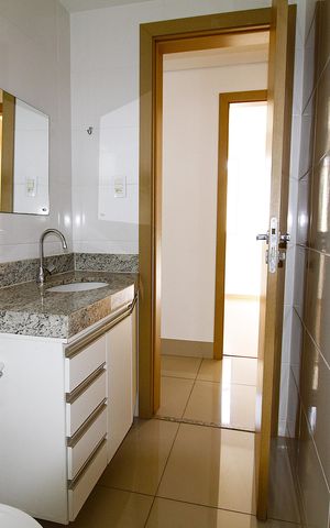 Apartamento para alugar com 111m², 3 quartos e 2 vagasBanheiro Social