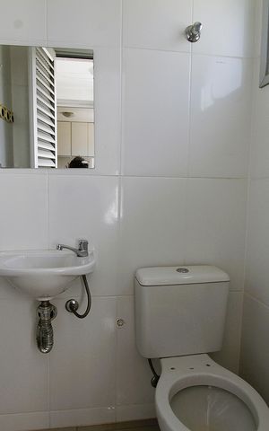 Apartamento para alugar com 111m², 3 quartos e 2 vagasBanheiro de serviço
