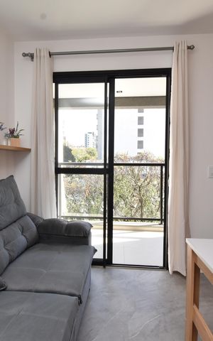 Apartamento para alugar com 33m², 1 quarto e sem vagaStudio