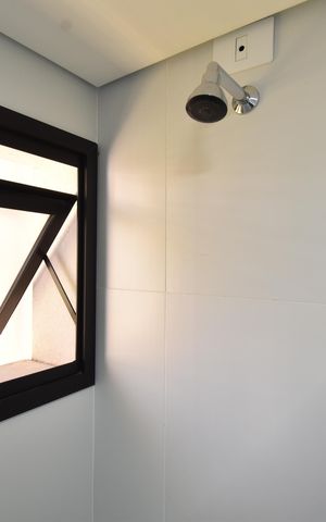 Apartamento para alugar com 33m², 1 quarto e sem vagaBanheiro do Studio