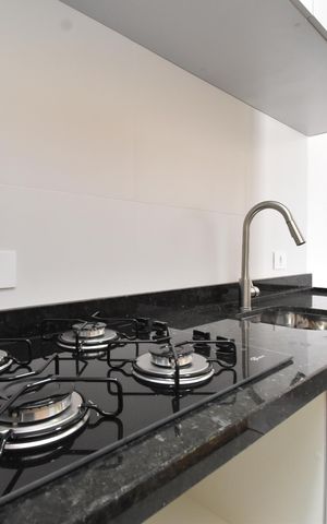Apartamento para alugar com 33m², 1 quarto e sem vagaCozinha do Studio