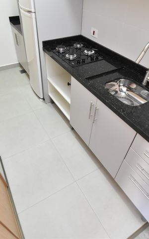 Apartamento para alugar com 33m², 1 quarto e sem vagaCozinha do Studio