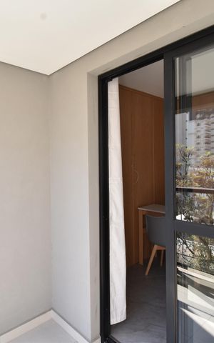 Apartamento para alugar com 33m², 1 quarto e sem vagaSacada do Studio