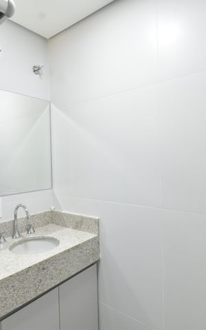 Apartamento para alugar com 33m², 1 quarto e sem vagaBanheiro do Studio