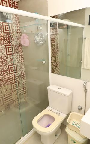 Apartamento para alugar com 120m², 3 quartos e 1 vagaBanheiro da Suíte