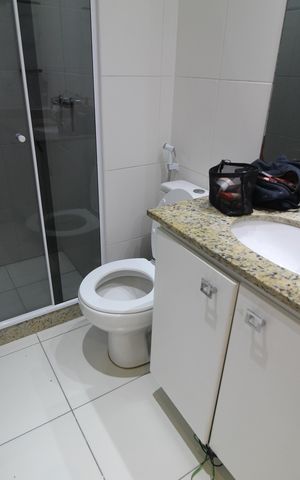 Apartamento para alugar com 81m², 3 quartos e 2 vagasBanheiro Social