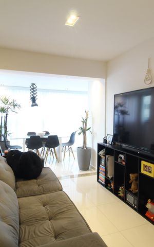 Apartamento para alugar com 81m², 3 quartos e 2 vagasSala