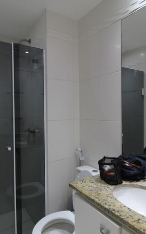 Apartamento para alugar com 81m², 3 quartos e 2 vagasBanheiro Social