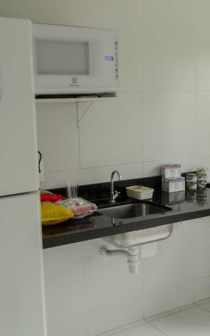 Apartamento para alugar com 32m², 1 quarto e 1 vaga