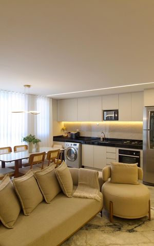 Apartamento à venda com 79m², 3 quartos e 2 vagas Apartamento à venda com 79m², 3 quartos e 2 vagasSala e Cozinha