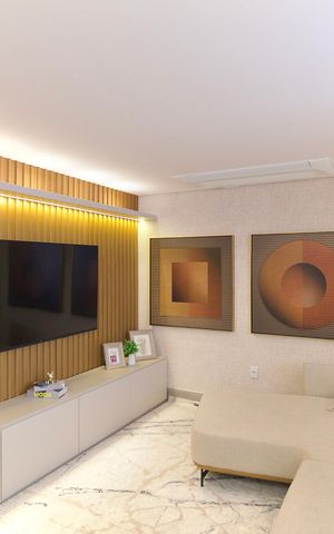 Apartamento à venda com 79m², 3 quartos e 2 vagas Apartamento à venda com 79m², 3 quartos e 2 vagasSala e Cozinha