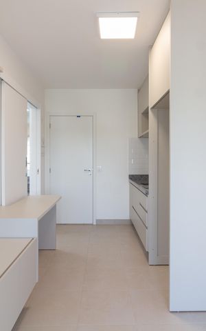Studio para alugar com 32m², 1 quarto e 1 vaga Studio para alugar com 32m², 1 quarto e 1 vagaSala - Cozinha