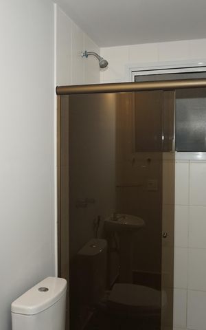 Apartamento para alugar com 81m², 2 quartos e 1 vagaBanheiro da Suíte