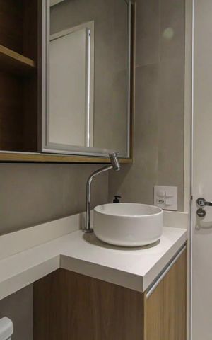 Apartamento para alugar com 38m², 2 quartos e 1 vaga Apartamento para alugar com 38m², 2 quartos e 1 vagaBanheiro
