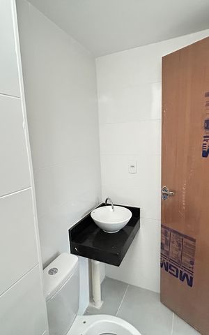 Apartamento para alugar com 36m², 2 quartos e sem vagaBanheiro