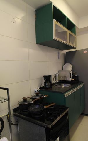 Apartamento para alugar com 57m², 2 quartos e 1 vagaCozinha