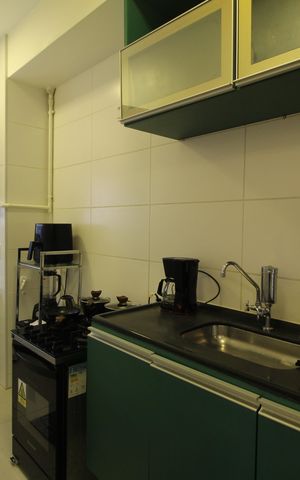 Apartamento para alugar com 57m², 2 quartos e 1 vagaCozinha