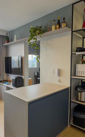 Apartamento à venda com 35m², 2 quartos e sem vagaSala/cozinha