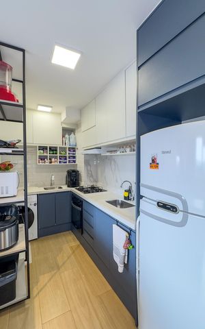 Apartamento à venda com 35m², 2 quartos e sem vagaSala/cozinha