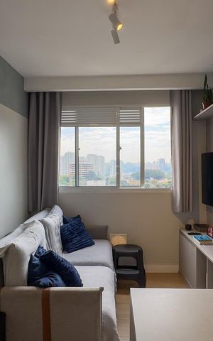 Apartamento à venda com 35m², 2 quartos e sem vagaSala/cozinha