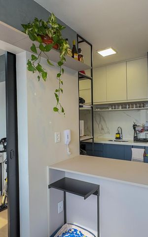 Apartamento à venda com 35m², 2 quartos e sem vagaSala/cozinha